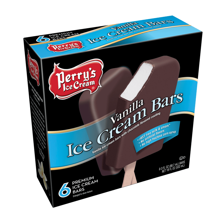 6 Pack Vanilla Ice Cream Bars
