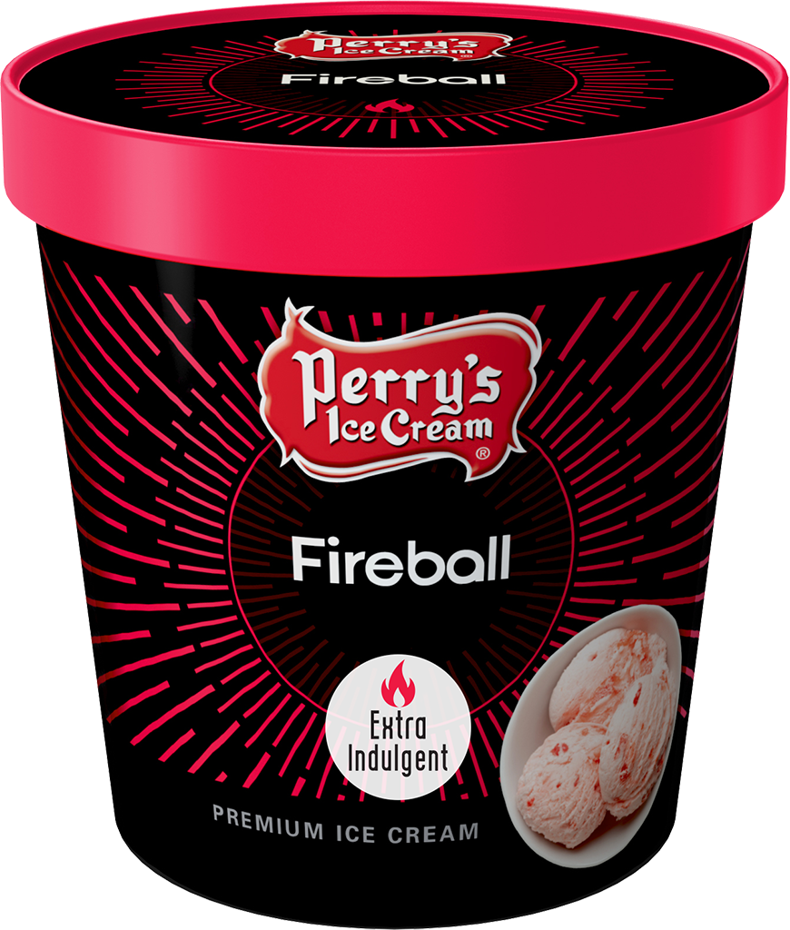 Fireball ice cream