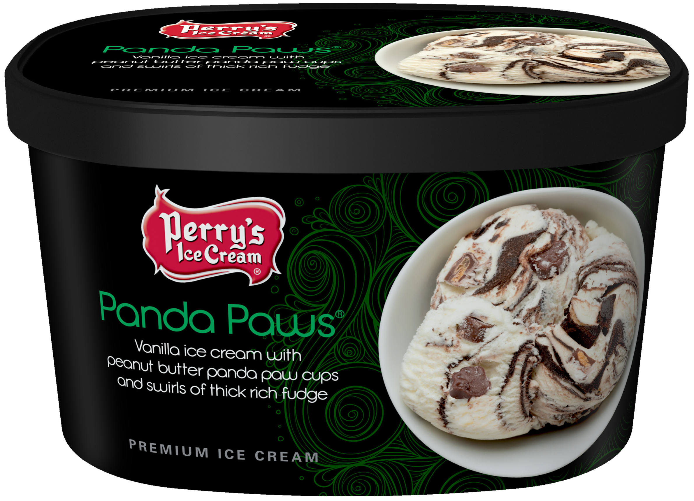 Panda Paws ice cream