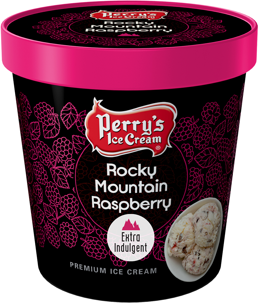 Rocky Mountain Raspberry ice cream