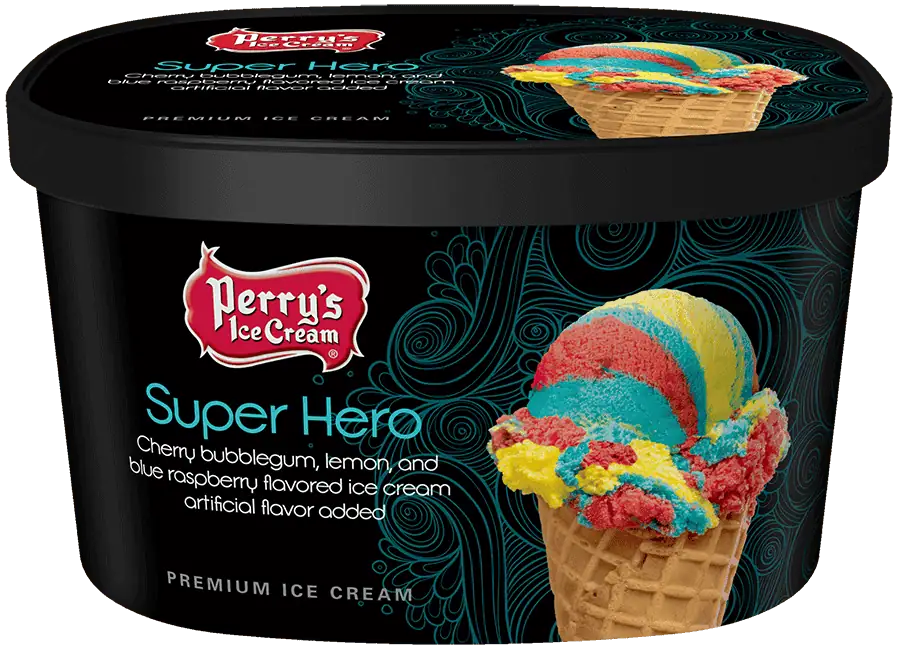 Super Hero ice cream