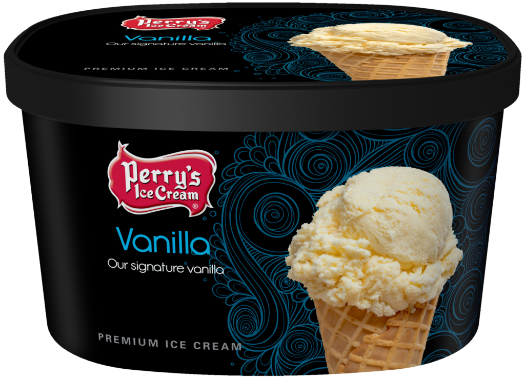 Perry's Vanilla ice cream