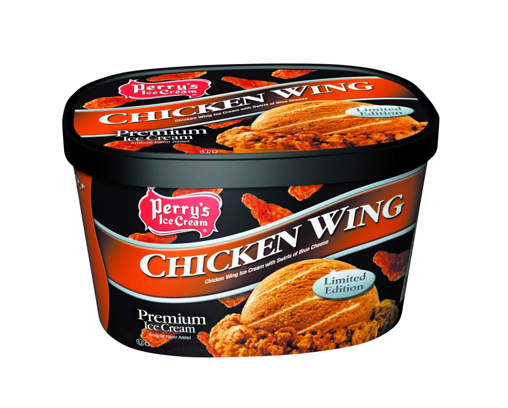 chicken wing ice cream