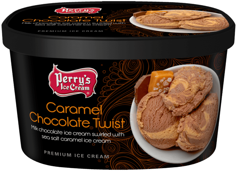 Caramel Chocolate Twist Ice Cream Products Perry's Ice Cream