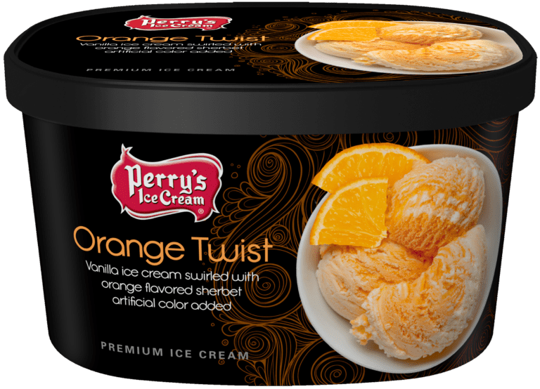 Orange Twist Ice Cream Products Perry's Ice Cream