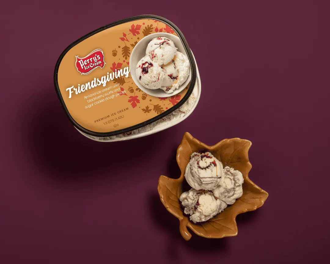 Friendsgiving ice cream