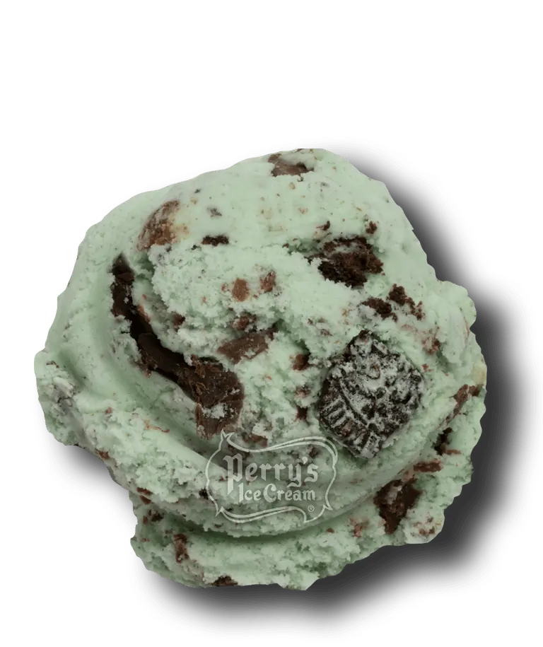 grasshopper pie ice cream scoop