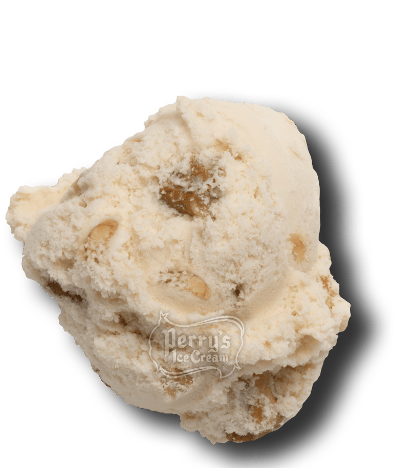 maple walnut ice cream scoop