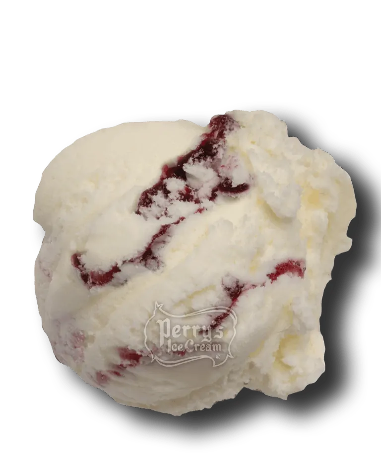 oregon blackberry cheesecake ice cream scoop