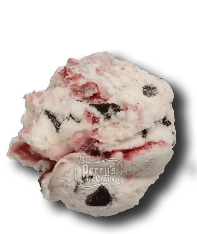 rocky mountain raspberry ice cream scoop