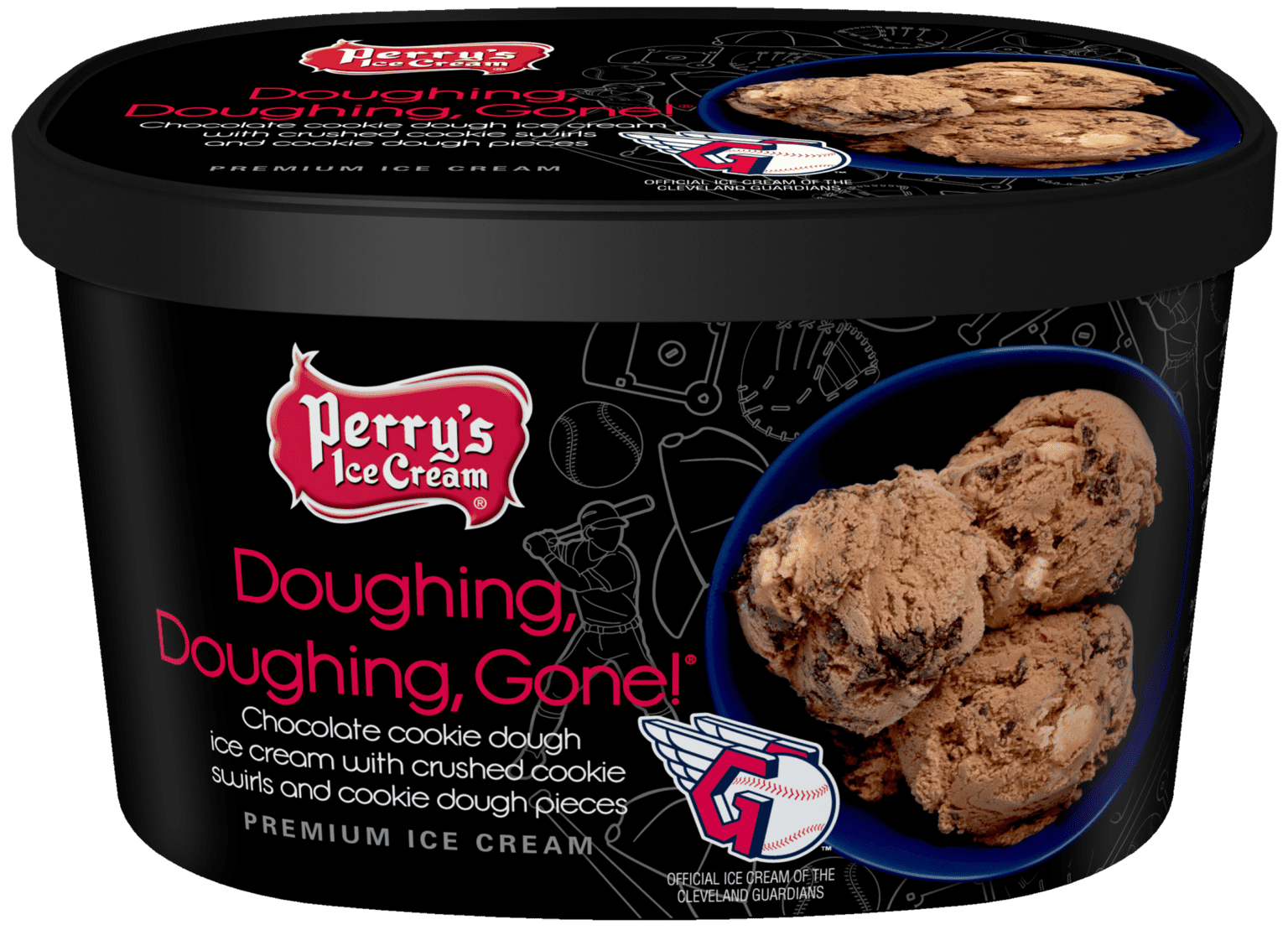Cleveland Guardians Official Ice Cream Flavor Perry's Ice Cream