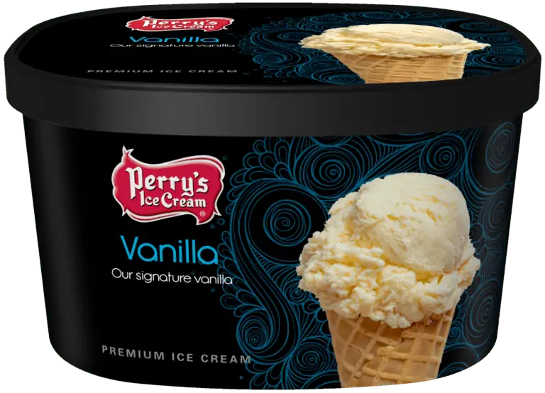 Perry's vanilla ice cream