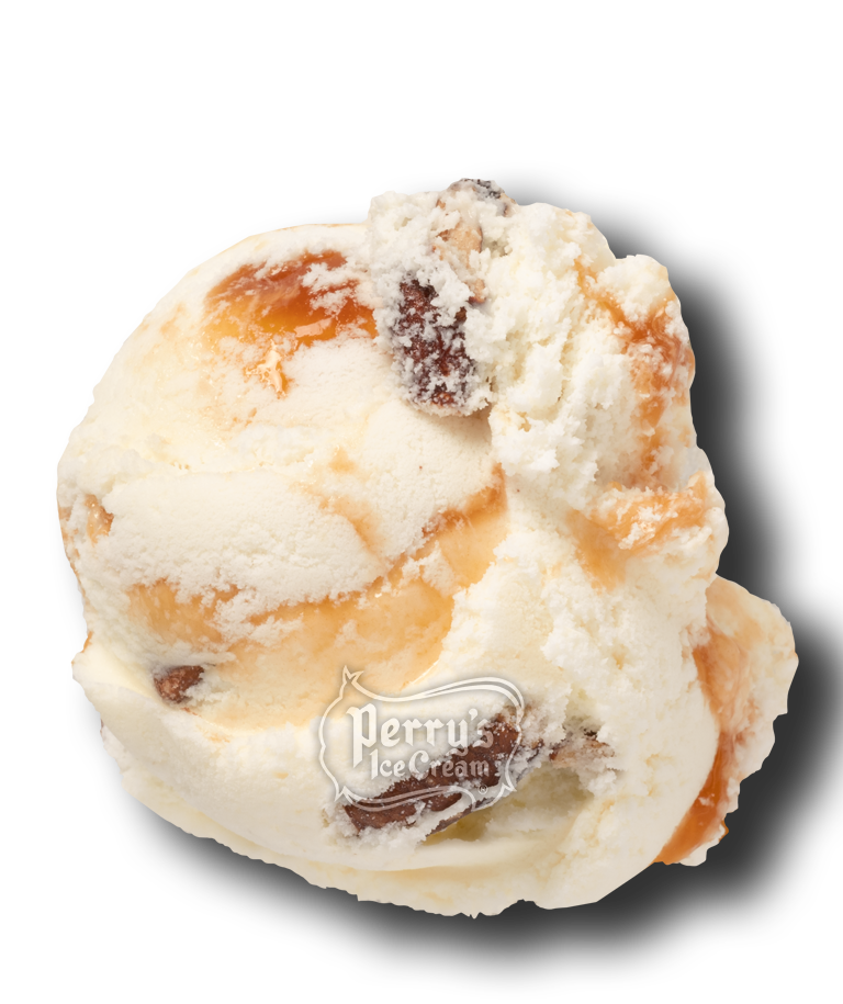 Bourbon Ice Cream With Bourbon-Caramel Swirl