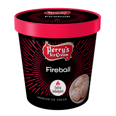 Fireball ice cream