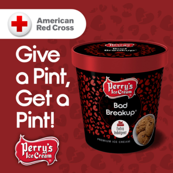 Blood Drive with Perry's Ice Cream