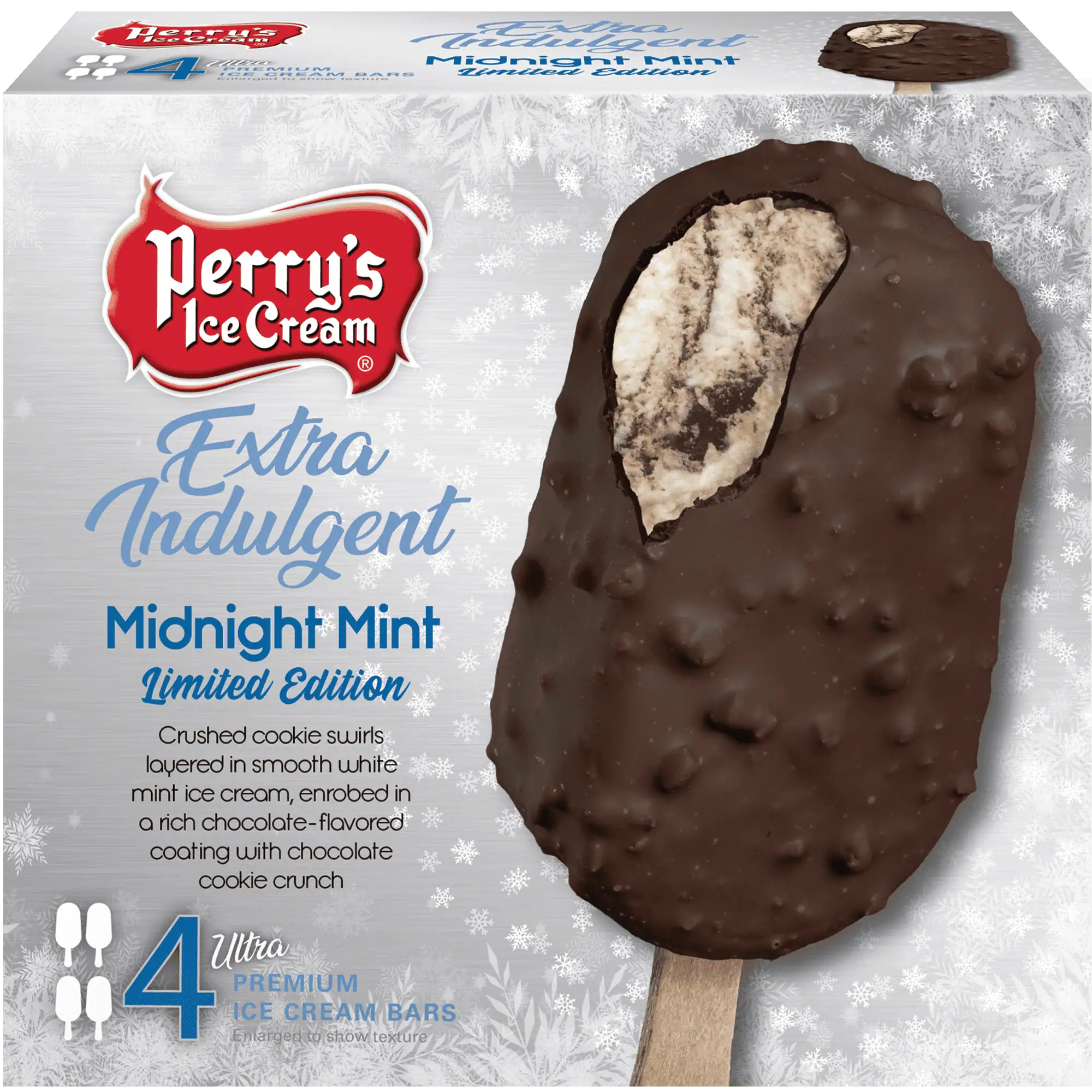 Midnight Mint Ice Cream Bars